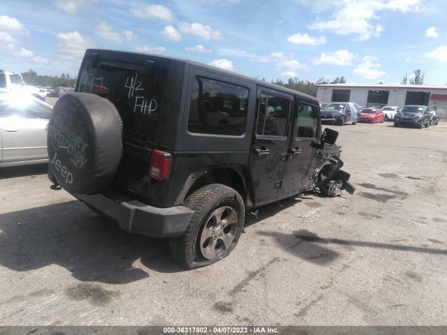 2017 JEEP WRANGLER UNLIMITED SAHARA VIN: 1C4BJWEG1HL621997