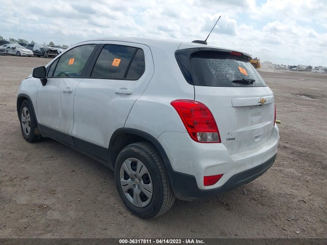 Chevrolet TRAX LS 2017 3GNCJKSB4HL183395 Image 3