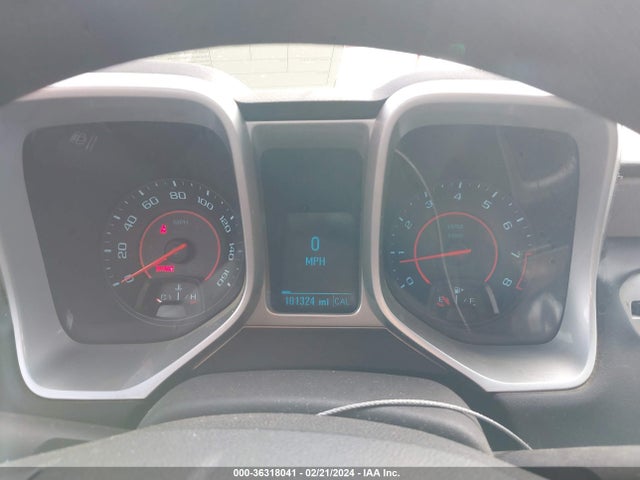 2013 CHEVROLET CAMARO 1LS VIN: 2G1FE1E39D9108657