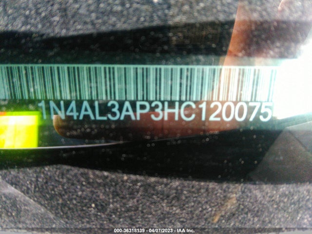Nissan ALTIMA 2.5 2017 1N4AL3AP3HC120075 Image 10