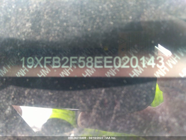 Honda Civic Sedan Lx 2014 19XFB2F58EE020143 Image 9