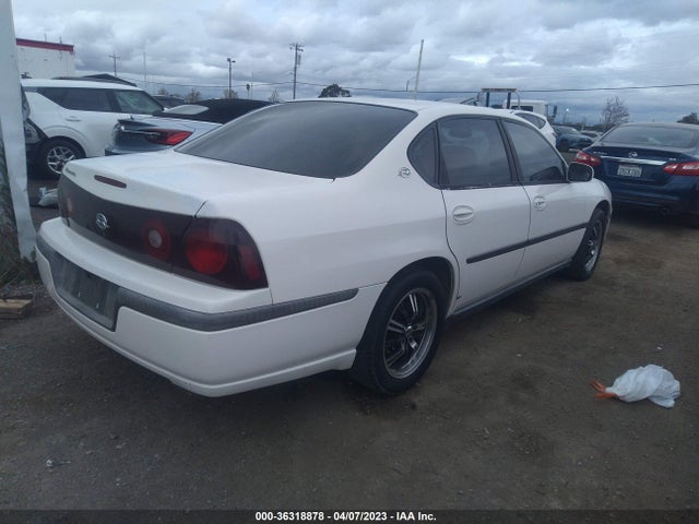 2002 CHEVROLET IMPALA VIN: 2G1WF55E229111290