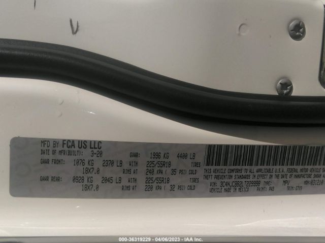 3C4NJCBB2LT229998 Jeep Compass Altitude