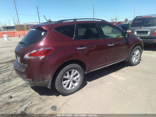2011 NISSAN MURANO SL VIN: JN8AZ1MW0BW188439