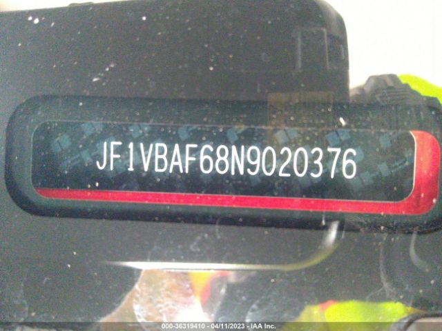 JF1VBAF68N9020376 Subaru Wrx Premium