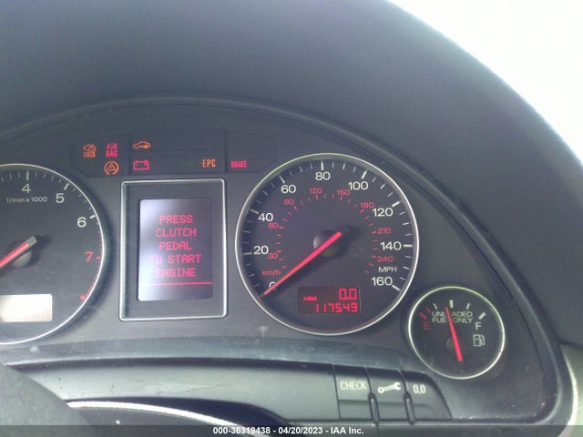 2002 AUDI A4 1.8T VIN: WAULC68E92A121448