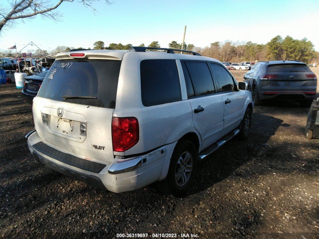 2004 HONDA PILOT EX VIN: 2HKYF18604H603717