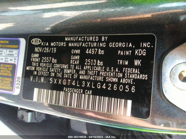 5XXGT4L3XLG426056 KIA Optima S