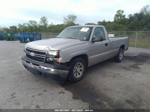 2006 CHEVROLET SILVERADO 1500 WORK TRUCK VIN: 3GCEC14X86G243800
