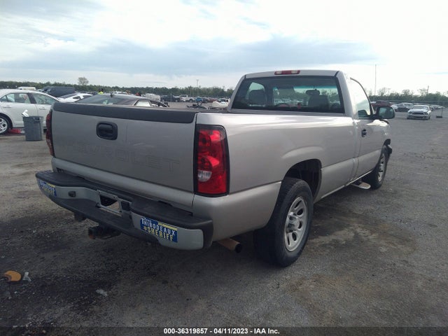 2006 CHEVROLET SILVERADO 1500 WORK TRUCK VIN: 3GCEC14X86G243800