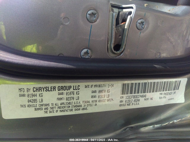 Dodge DART SXT 2014 1C3CDFBB3ED740648 Image 9