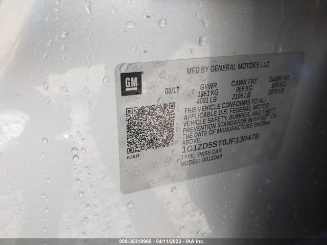 Chevrolet MALIBU LT 2018 1G1ZD5ST0JF130478 Image 10