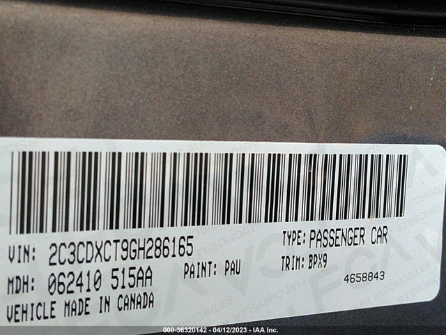 Dodge CHARGER R/T 2016 2C3CDXCT9GH286165 Image 9