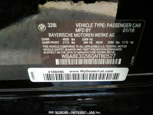 WBA8E3G56GNT80527 BMW 3 Series 328i Xdrive