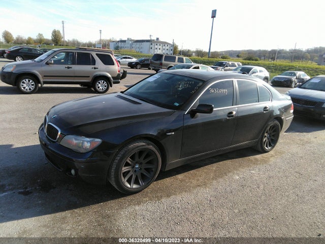2006 BMW 7 SERIES 750I VIN: WBAHL83546DT02504