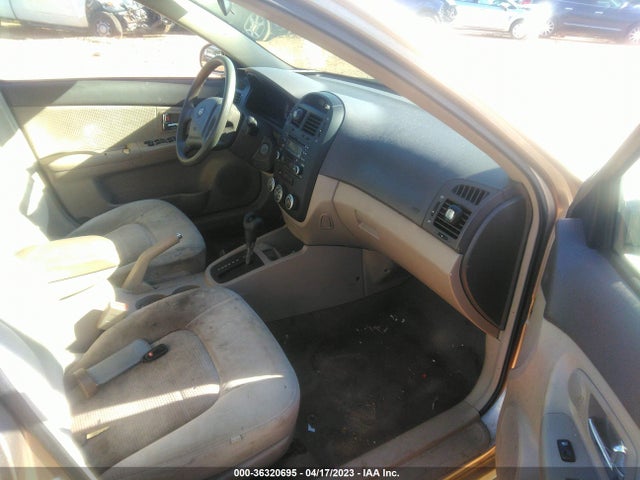 2007 KIA SPECTRA EX VIN: KNAFE121475381062