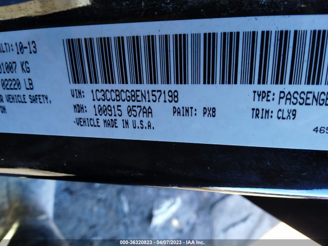 1C3CCBCG8EN157198 Chrysler 200 Limited