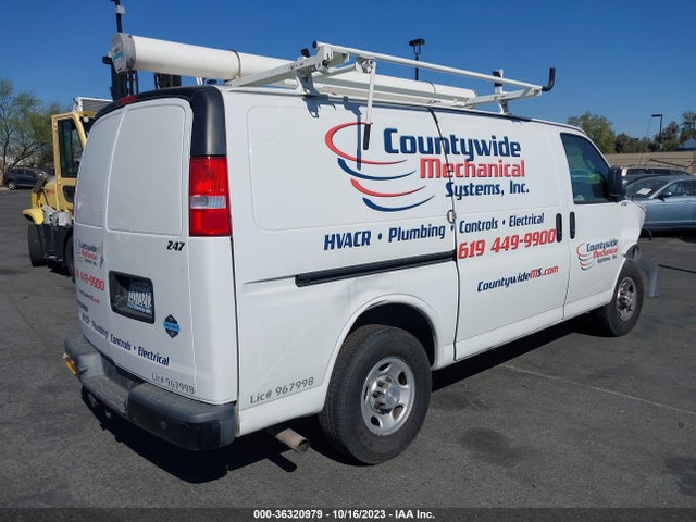 Chevrolet EXPRESS CARGO VAN 2019 1GCWGAFG4K1262312 Image 4