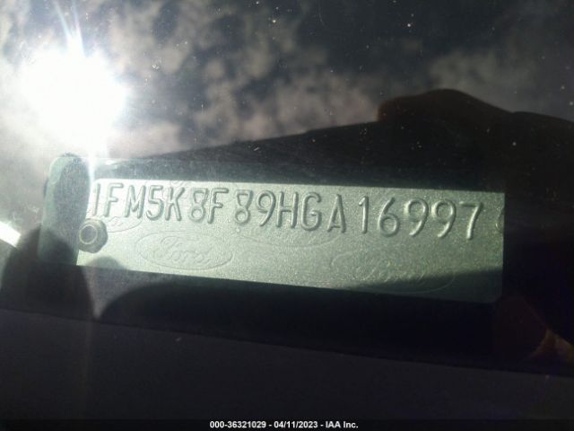 1FM5K8F89HGA16997 Ford Explorer Limited