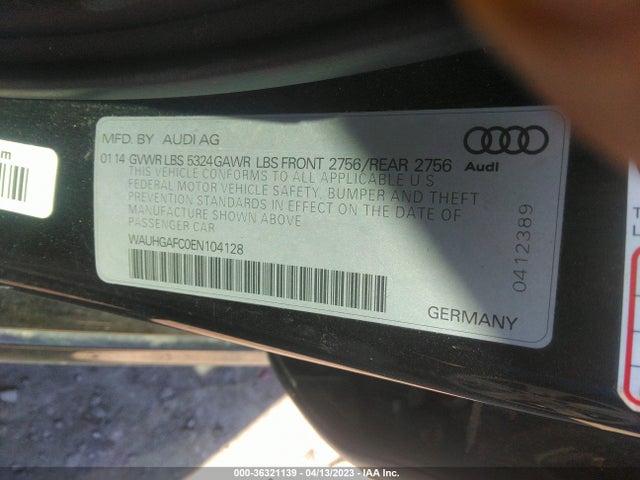 WAUHGAFC0EN104128 Audi A6 3.0t Prestige