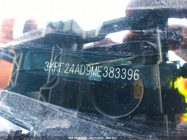 2021 KIA FORTE LXS VIN: 3KPF24AD9ME383396