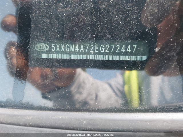 5XXGM4A72EG272447 KIA Optima Lx