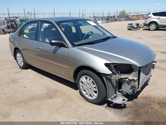 2004 HONDA CIVIC LX VIN: JHMES16574S000725