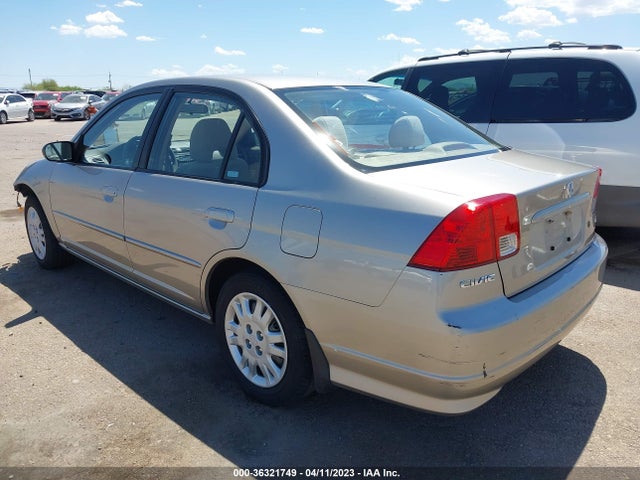 2004 HONDA CIVIC LX VIN: JHMES16574S000725