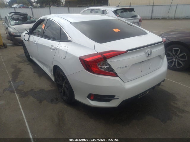 2020 HONDA CIVIC SEDAN SPORT VIN: 2HGFC2F81LH579480