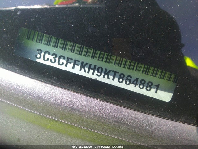 Fiat 500 POP 2019 3C3CFFKH9KT864881 Image 9