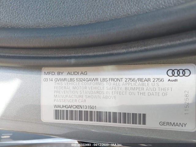 WAUHGAFCXEN131501 Audi A6 3.0t Prestige