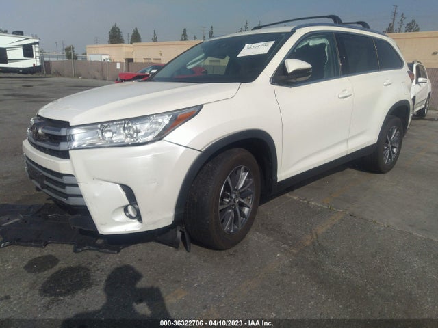 Toyota Highlander Se/xle 2019 5TDKZRFH2KS349886 Image 2