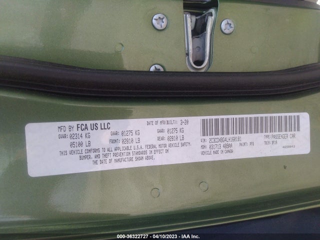 Dodge Charger Sxt 2020 2C3CDXBG4LH160181 Image 9