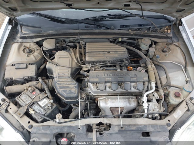 2002 HONDA CIVIC LX VIN: 1HGES15552L048154