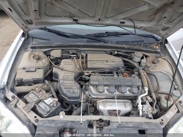 2002 HONDA CIVIC LX VIN: 1HGES15552L048154