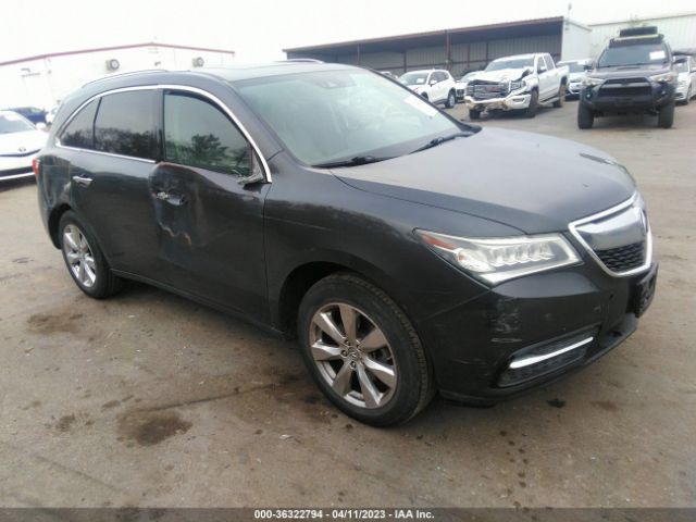 5FRYD3H99GB018681 Acura Mdx W/advance/w/advance