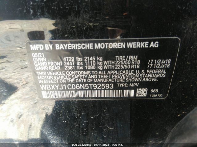WBXYJ1C06N5T92593 BMW X2 Xdrive28i
