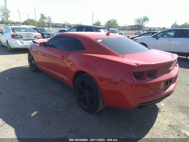 2011 CHEVROLET CAMARO 2LT VIN: 2G1FC1ED2B9105532
