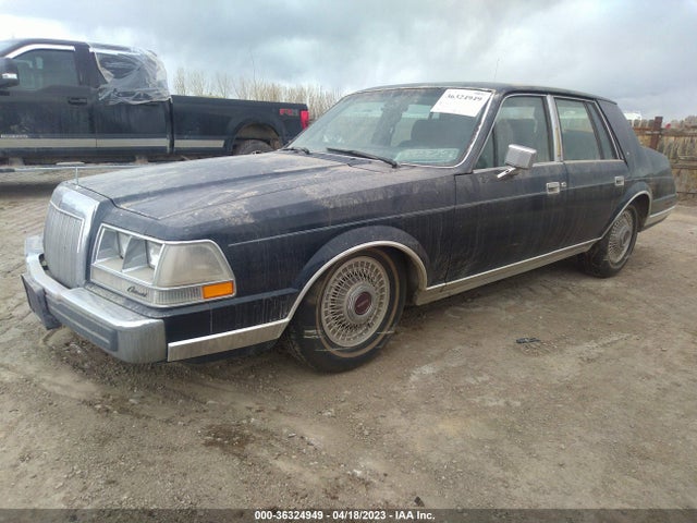 1986 LINCOLN CONTINENTAL VIN: 1LNBP97F2GY733094