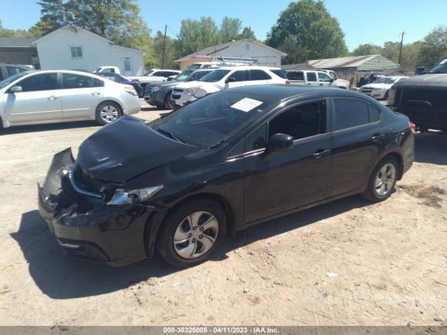 2013 HONDA CIVIC SDN LX VIN: 2HGFB2F50DH585796