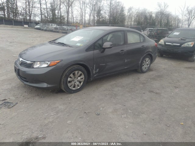 2012 HONDA CIVIC SDN LX VIN: 19XFB2F54CE347300
