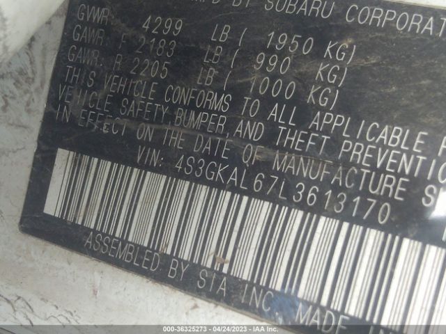 4S3GKAL67L3613170 Subaru Impreza Sport