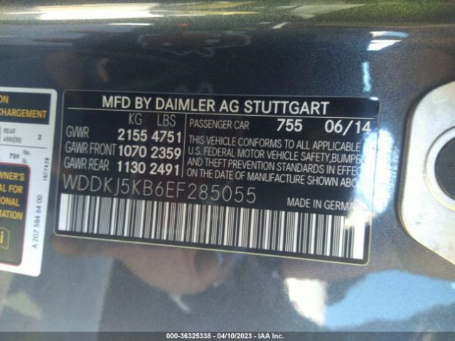 WDDKJ5KB6EF285055 Mercedes-Benz E-class E 350