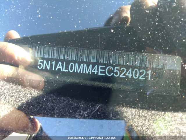 Infiniti QX60 2014 5N1AL0MM4EC524021 Image 10