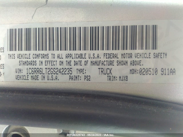 RAM 1500 Lone Star 2016 1C6RR6LT2GS242235 Image 10