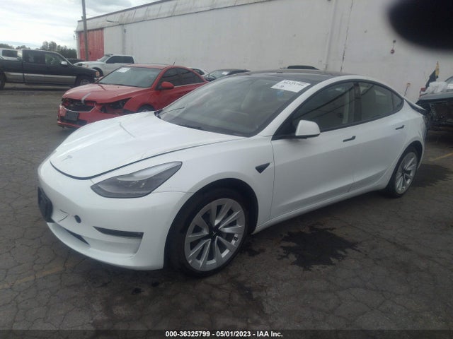 Tesla Model 3 Long Range 2022 5YJ3E1EB8NF157783 Image 2