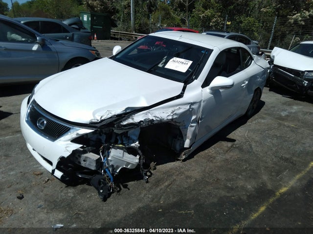 2012 LEXUS IS 250C VIN: JTHFF2C27C2525002