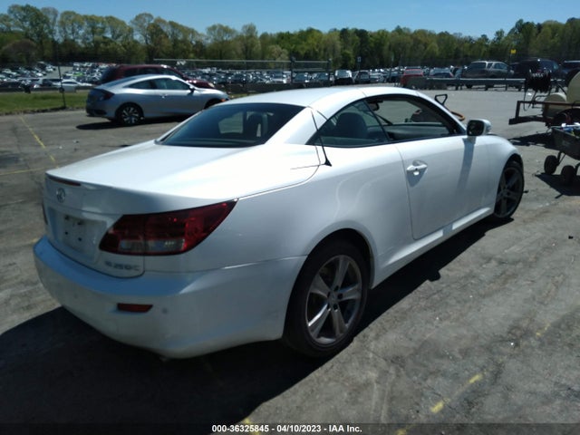 2012 LEXUS IS 250C VIN: JTHFF2C27C2525002