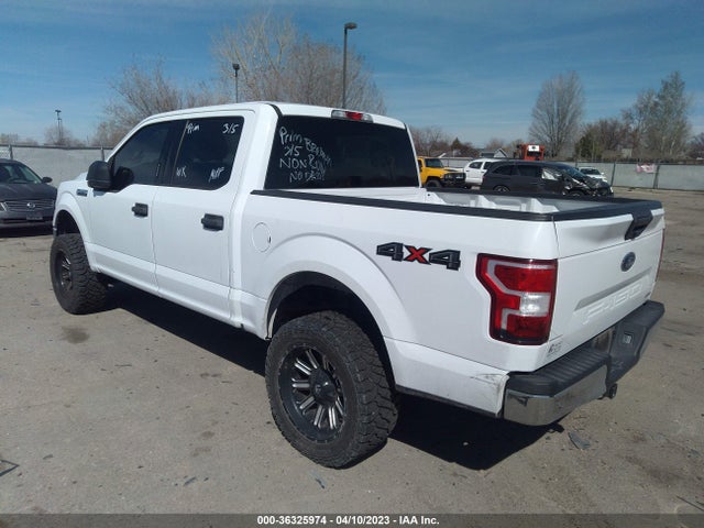 2018 FORD F-150 XL/XLT/LARIAT VIN: 1FTEW1EG0JKC87295