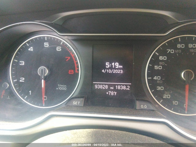 2013 AUDI A4 PREMIUM VIN: WAUAFAFL5DN019773